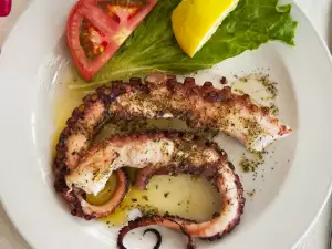 Pan-Fried Octopus Tentacles