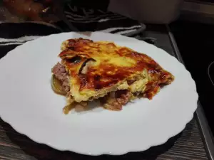 Gratin with Minced Meat and Zucchini