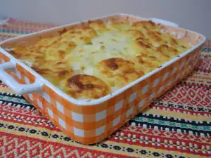 Gratin with Chicken and Cream