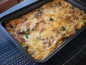 Vegetable Gratin with Bacon