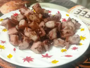 Octopus with Garlic