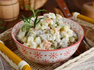 Wonderful Homemade Russian Salad