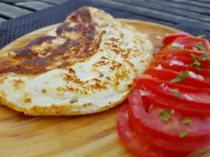 Egg White and Cottage Cheese Omelette for Athletes