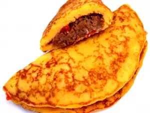 Omelette with Mince