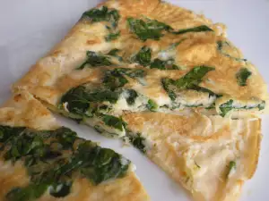 Omelette with Spinach