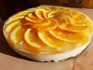 Easy Orange Cheesecake