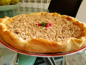 Creamy Walnut Puff Pastry Tart