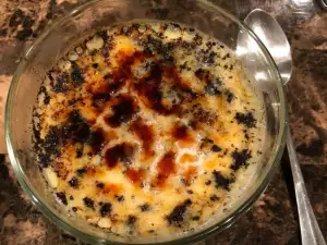 Fake Brulee with Oreo Cookies