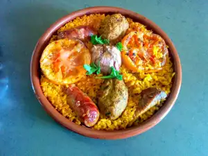 Valencian Style Oven-Baked Rice