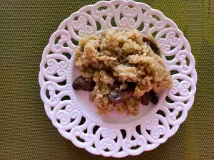 Rice with Mushrooms and Parsnips