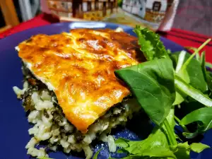 Rice with Dock and a Wonderful Topping