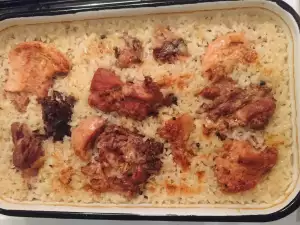 Oven-Baked Turkey with Rice