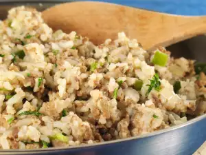 Risotto with Mince