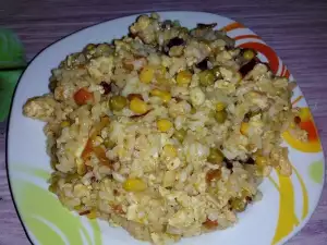 Chinese-Style Rice with Veggies