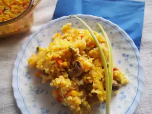 Rice with Vegetables and Turmeric