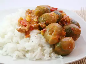 Rice with Brussels Sprouts