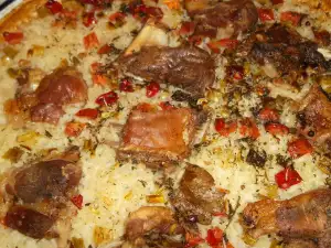 Oven-Baked Lamb with Rice