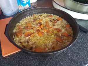 Rice with Carrots and Peppers