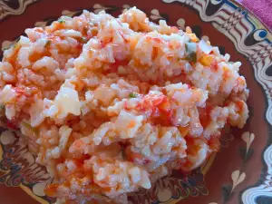 Lean Rice with Tomatoes