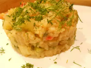 Rice with Zucchini and Potatoes