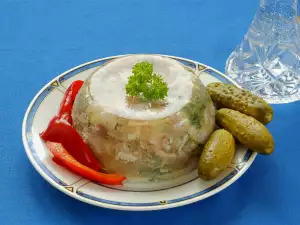 Pork Khash with Pickles