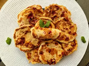 Pancakes with Raspberries