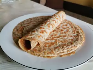 Pancakes with Sour Cream