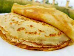 Pancakes with Olive Oil and Beer