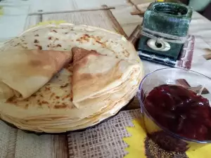 Quick, Easy and Tasty Pancakes with Carbonated Water