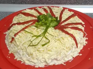 Savory Pancake Cake