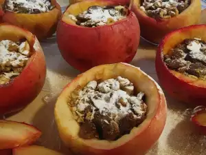 Stuffed Apples for Christmas