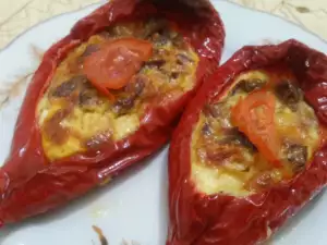 Stuffed Pepper Boats