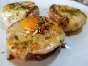 Oven-Baked Stuffed Mushrooms