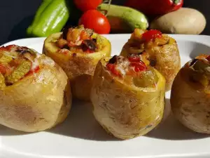 Stuffed Potatoes with Vegetables