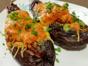 Stuffed Marinated Eggplants