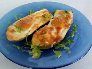 Stuffed Zucchini with Eggs