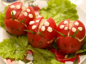 Stuffed Tomatoes with Mushrooms