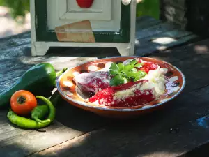 Classic Stuffed Peppers with Minced Meat and Rice