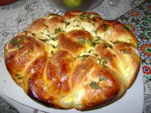 Fluffy Loaf with Feta and Parsley