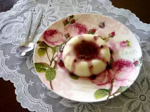 Panna Cotta with Milk and Cream