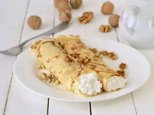 Estonian Pancakes with Lemony Cottage Cheese