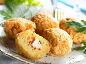 Stuffed Potato Balls