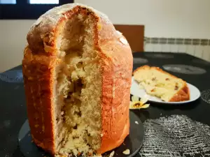 Panettone with Dates and Almonds