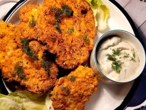 Breaded Cauliflower with Cornmeal