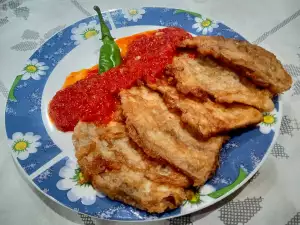 Breaded Eggplant with Tomato Sauce