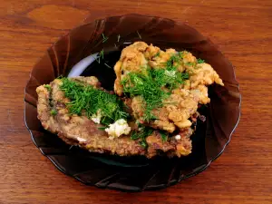 Breaded Porcini Mushrooms