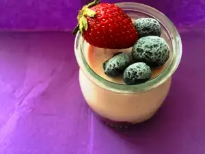 Cheese Desserts with Skyr in Jars