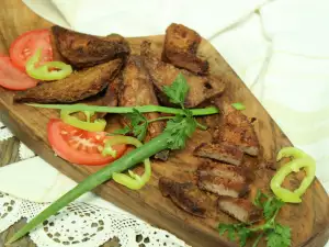 Fried Lamb Liver