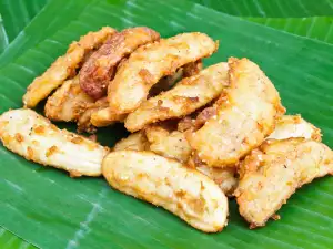 Fried Bananas with Chocolate