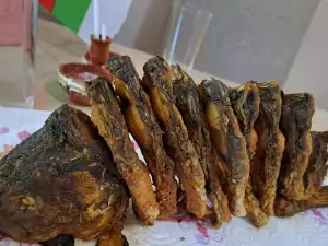 Fried Carp with White Flour